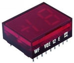 7-СЕГМЕНТНА СВЕТОДИОДНА ИНДИКАЦИЯ VQE 22D / VQE 22C зелена