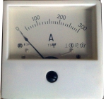 Амперметър 0-300A Е21-1 AC 80/80мм