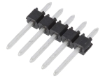 ЩИФТОВА РЕЙКА, 5PIN ЕДНОРЕДОВ МЪЖКИ СЪЕДИНИТЕЛ 0826629-5 ПРАВ  2.54MM